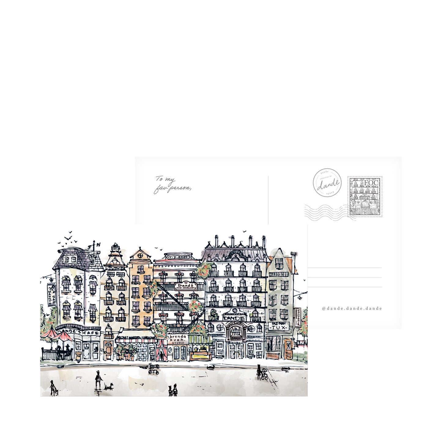 Dande's Postcard